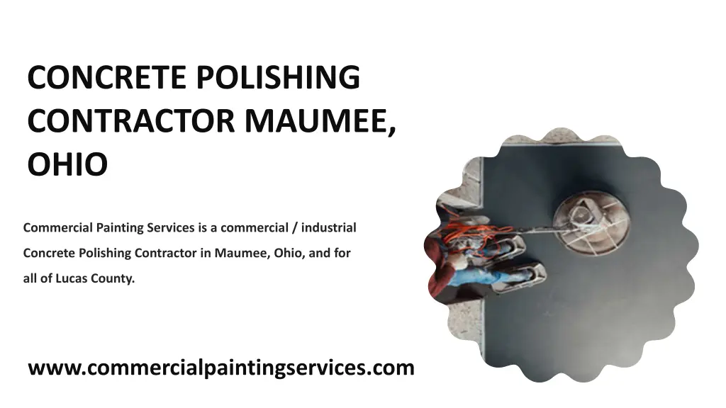 concrete polishing contractor maumee ohio