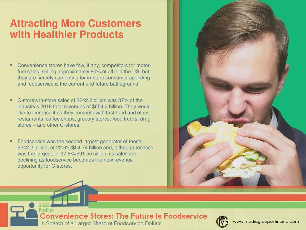 attracting more customers with healthier products