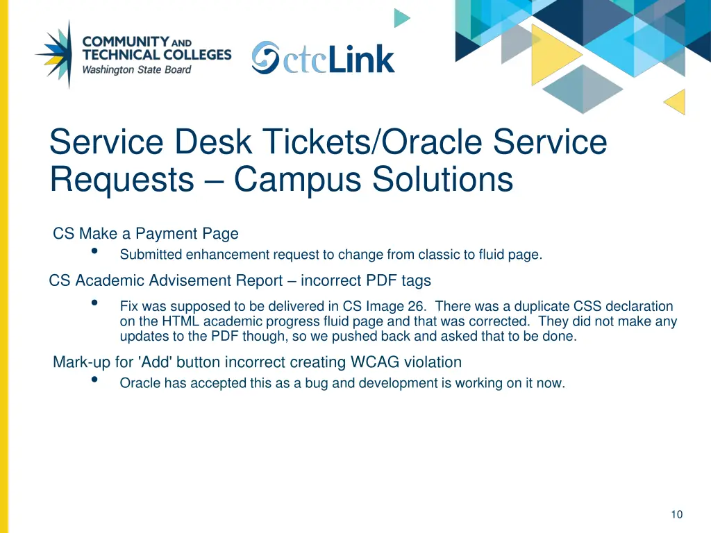 service desk tickets oracle service requests