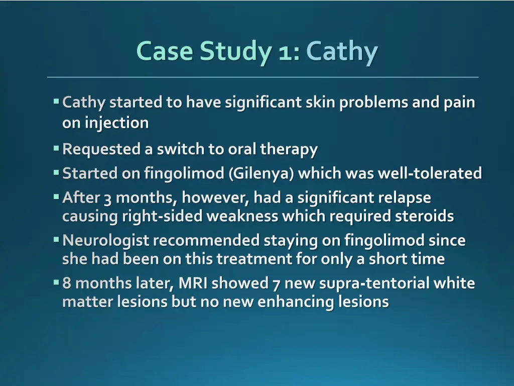 case study 1 cathy 1