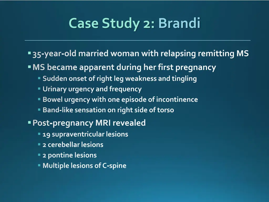 case study 2 brandi