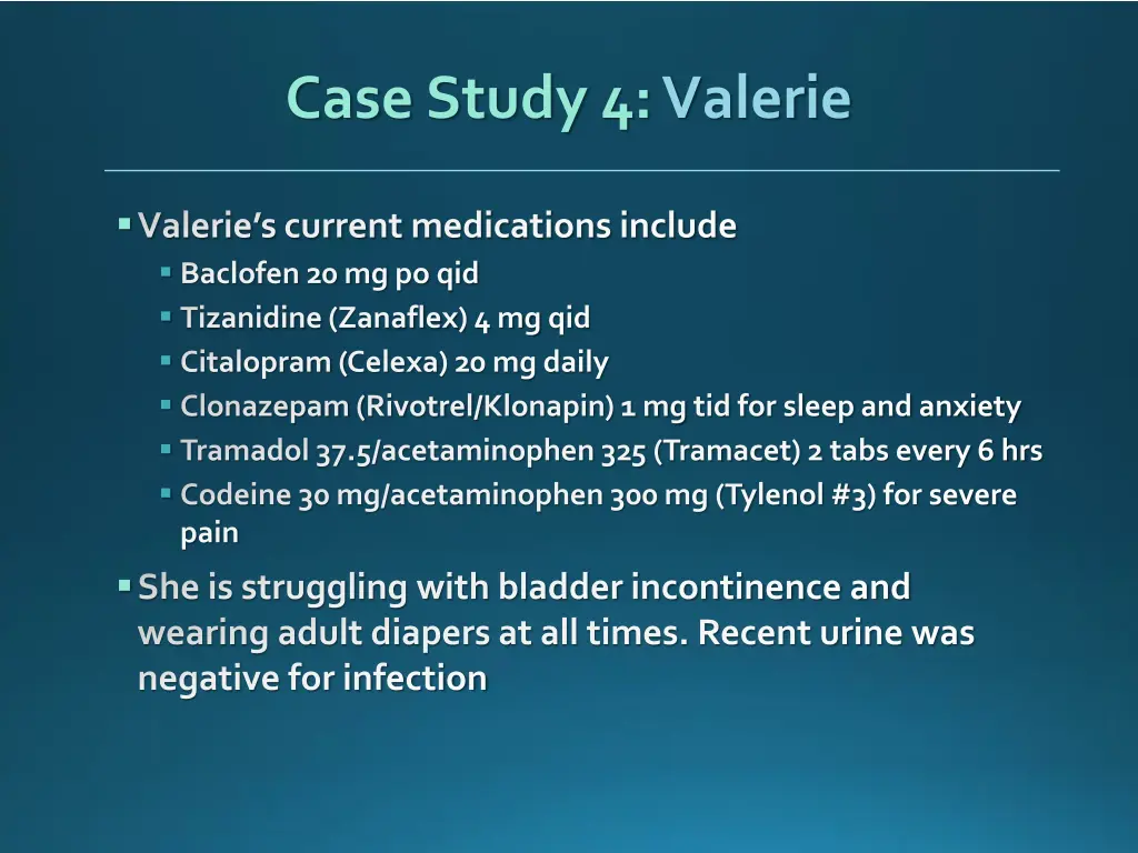 case study 4 valerie 1