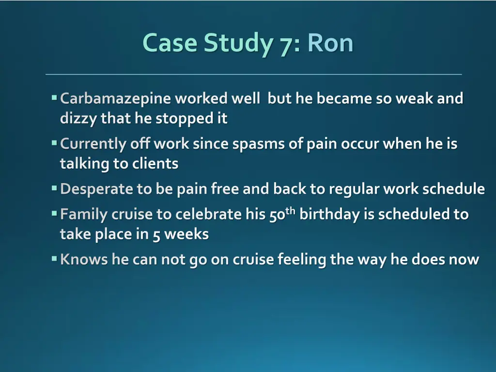 case study 7 ron 2