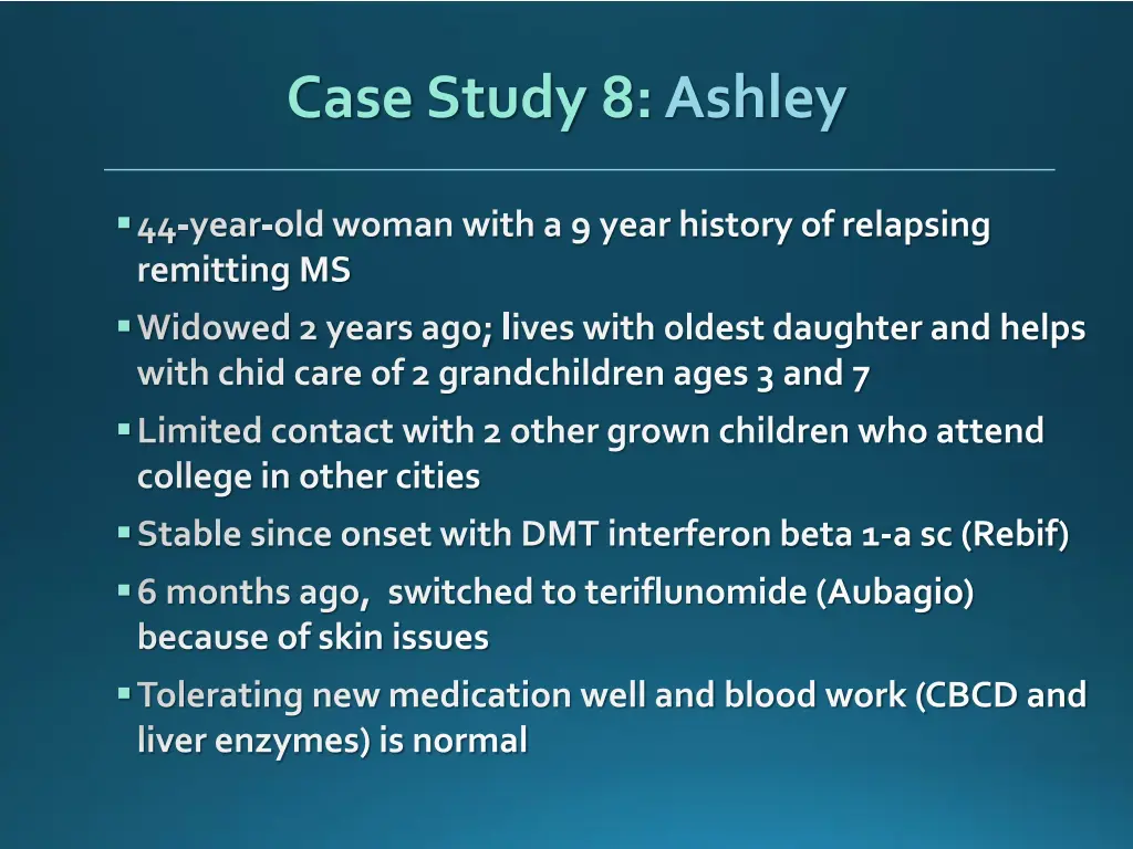 case study 8 ashley