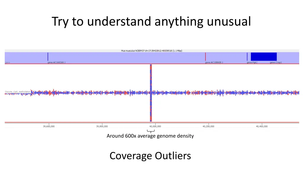 try to understand anything unusual 1