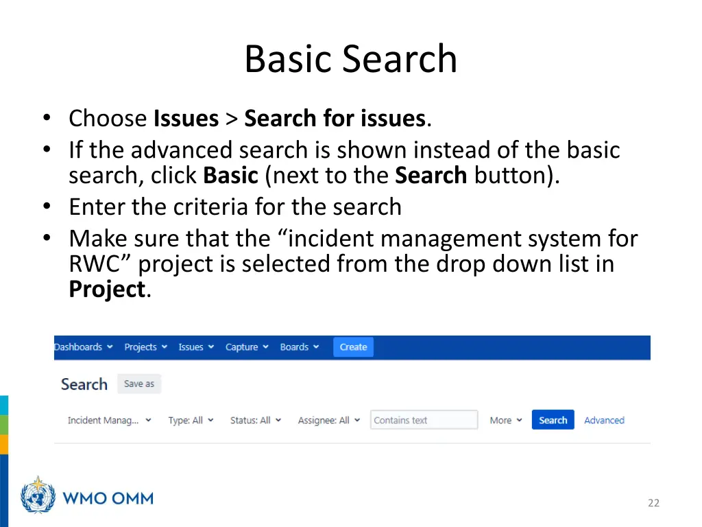 basic search