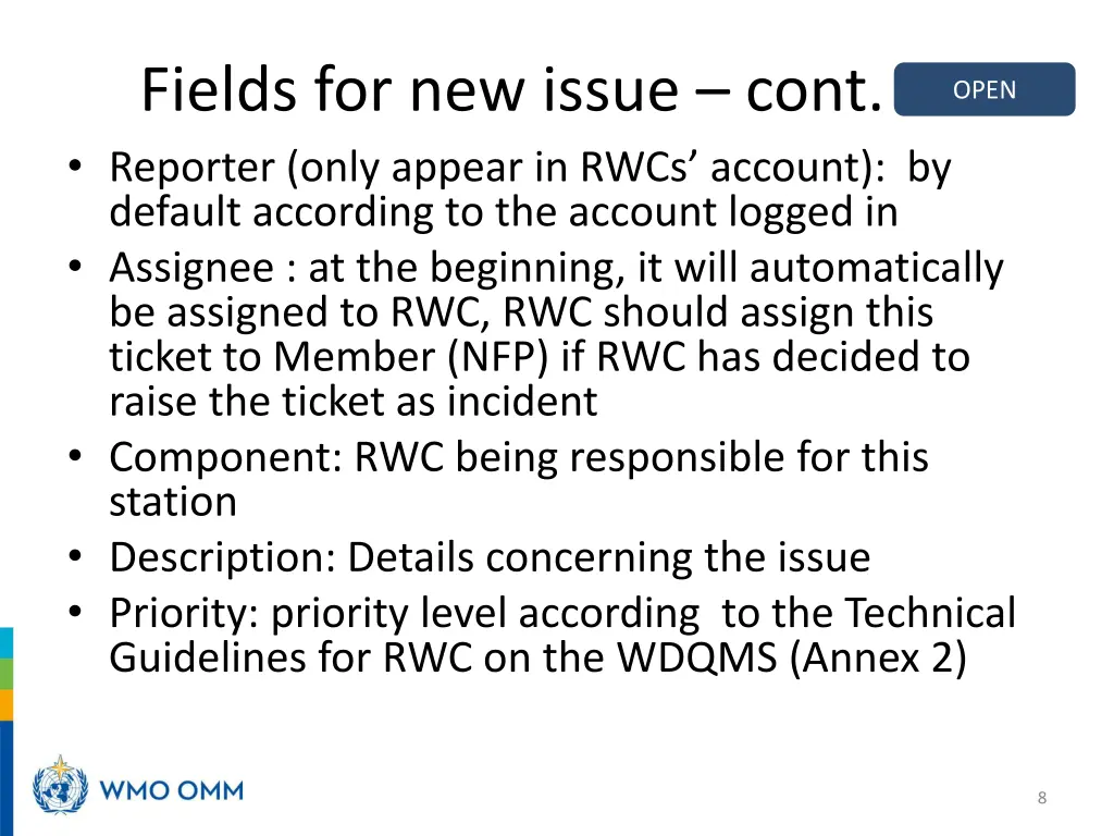 fields for new issue cont reporter only appear