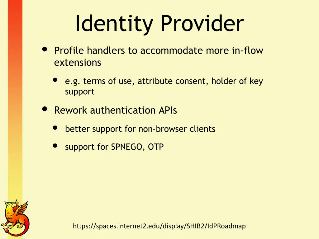 identity provider profile handlers to accommodate