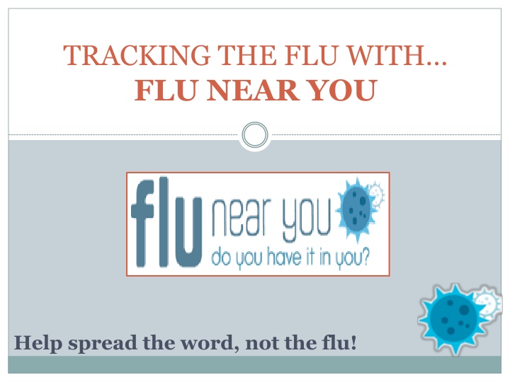 tracking the flu with flu near you