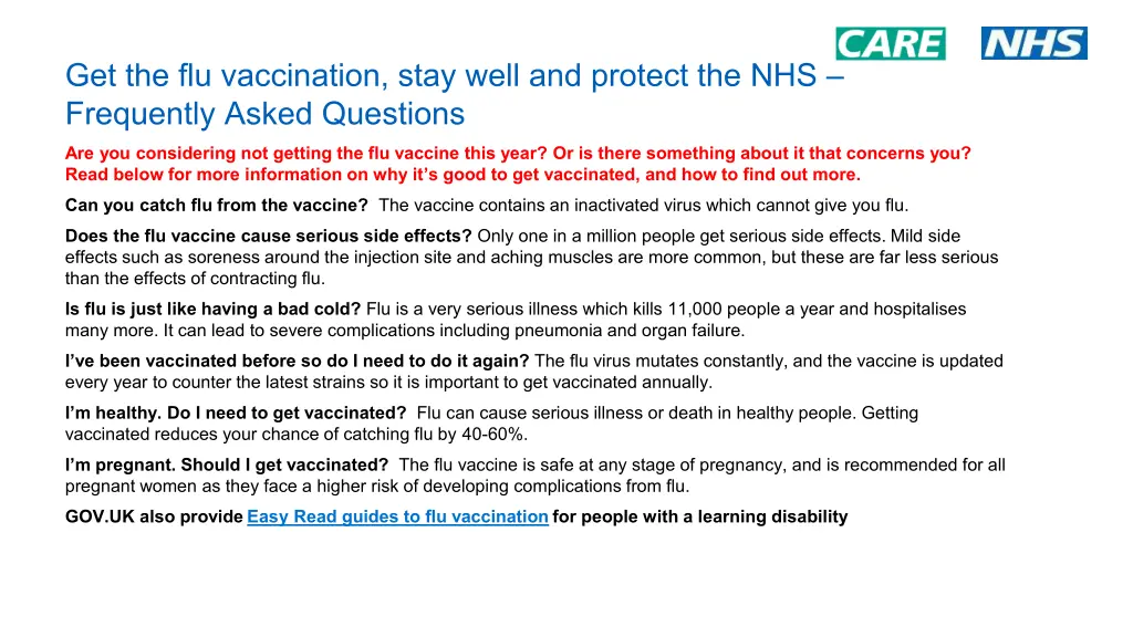 get the flu vaccination stay well and protect 1