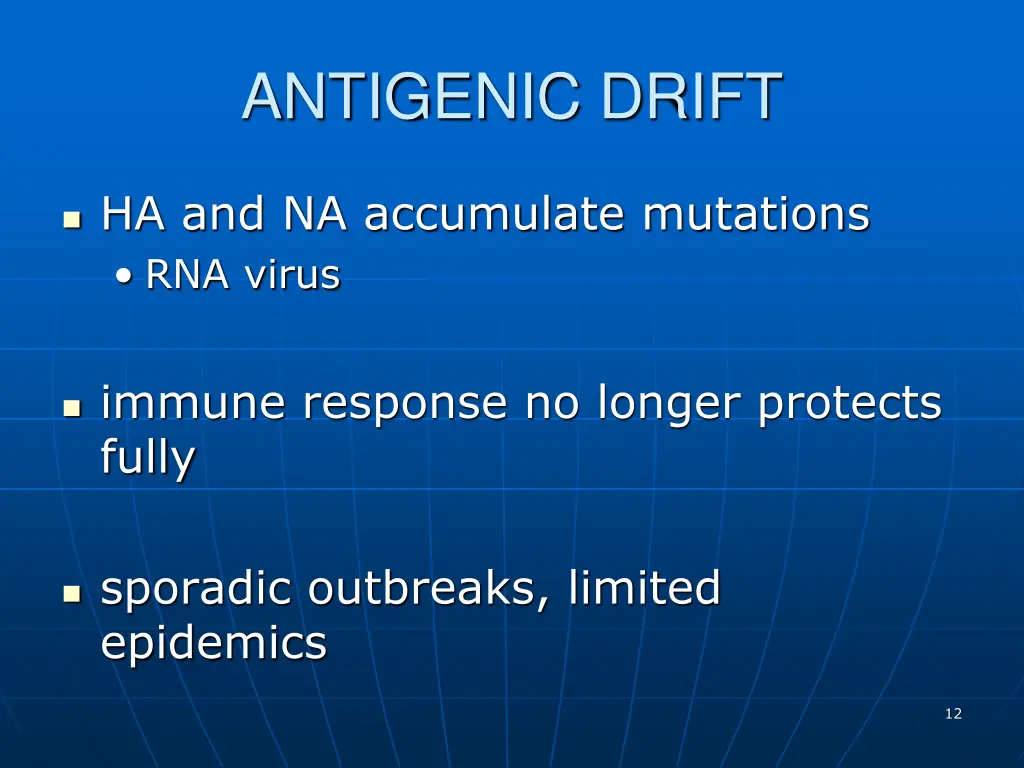 antigenic drift