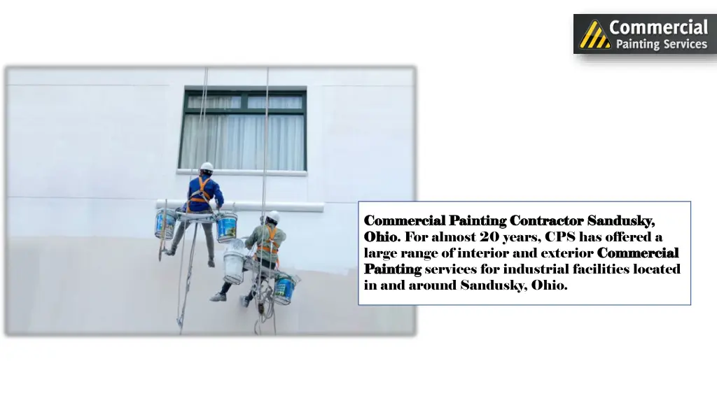 commercial painting contractor commercial