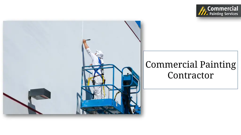 commercial painting contractor