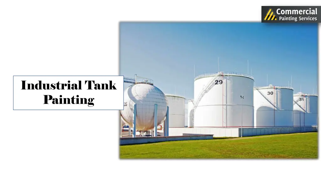 industrial tank painting