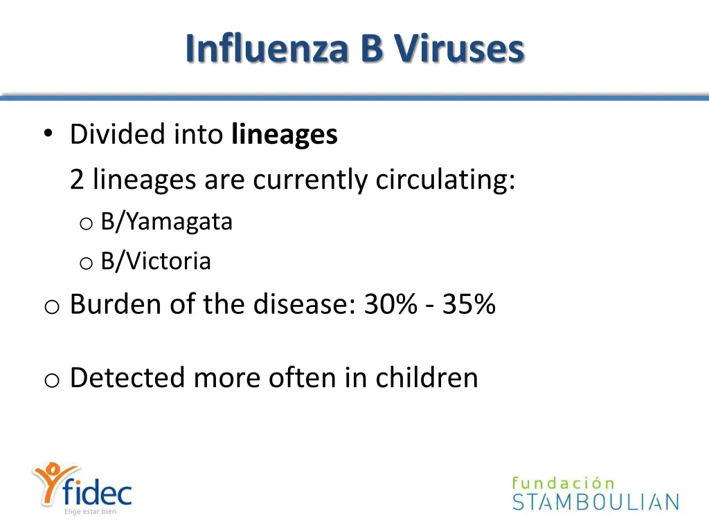 influenza b viruses