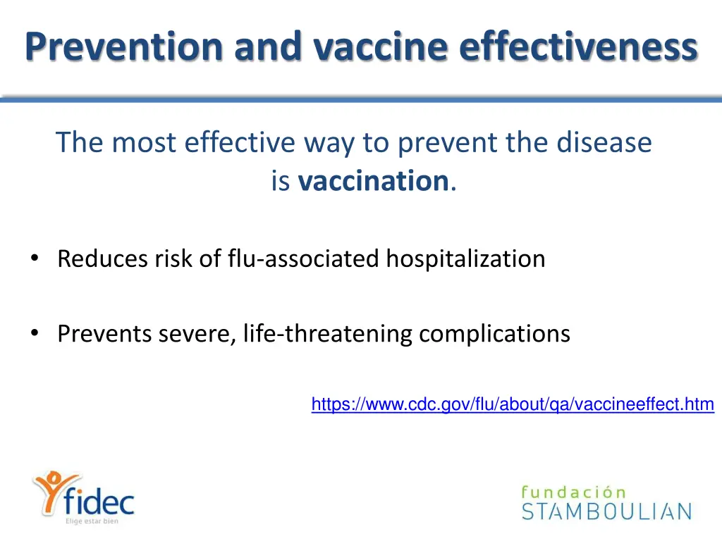 prevention and vaccine effectiveness