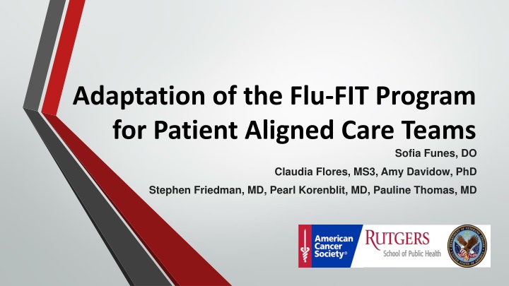 adaptation of the flu fit program for patient