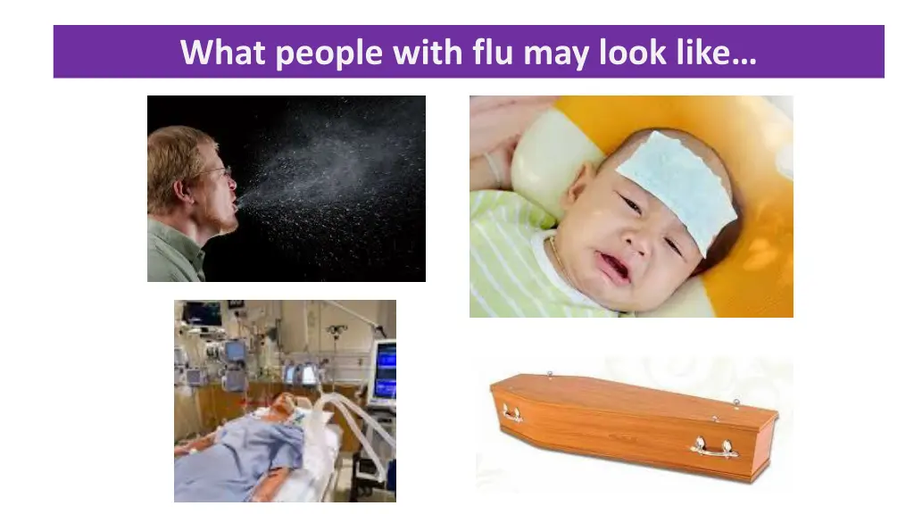 what people with flu may look like