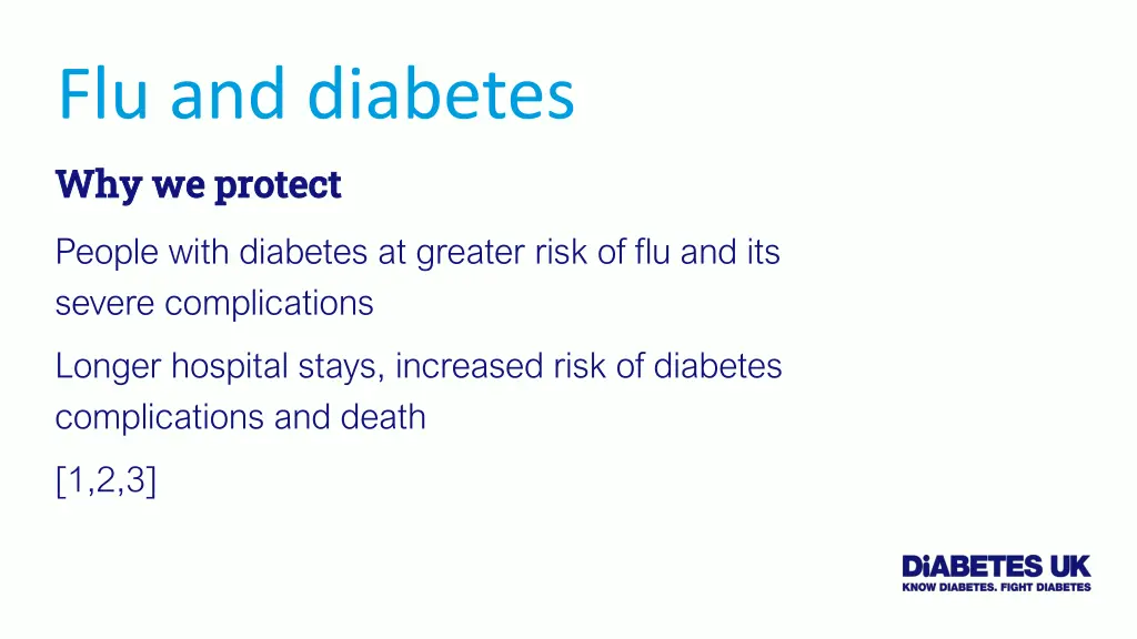 flu and diabetes