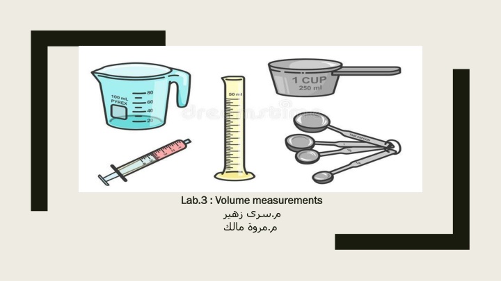 lab lab 3 3 volume measurements volume