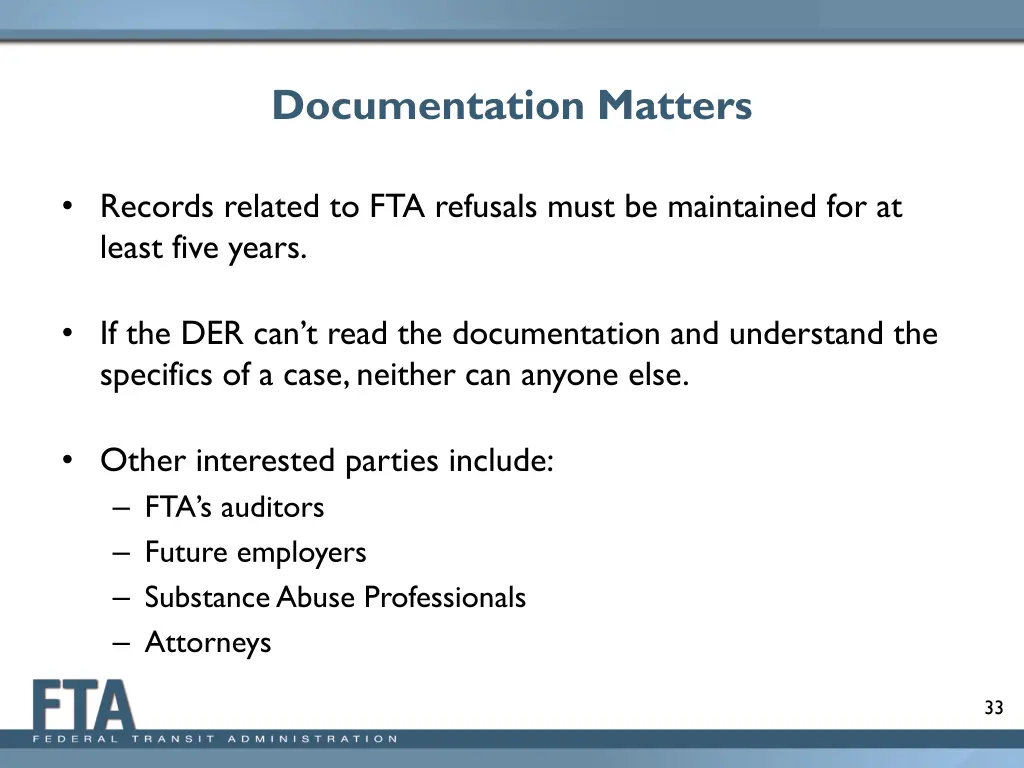 documentation matters 1