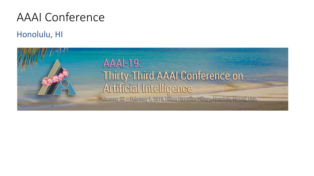 aaai conference