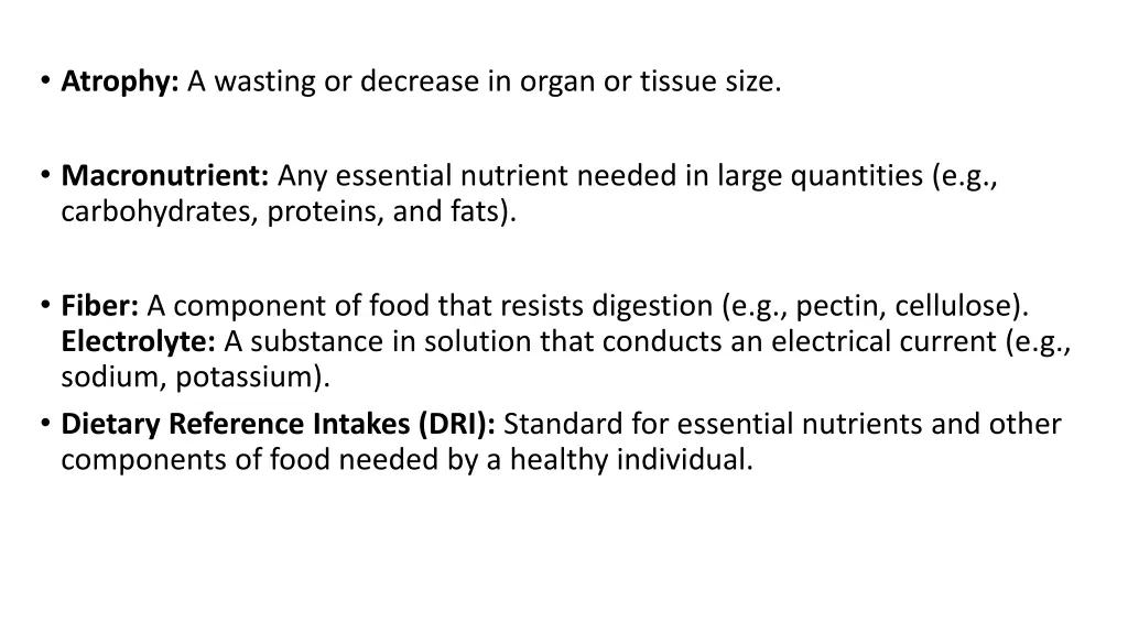 atrophy a wasting or decrease in organ or tissue