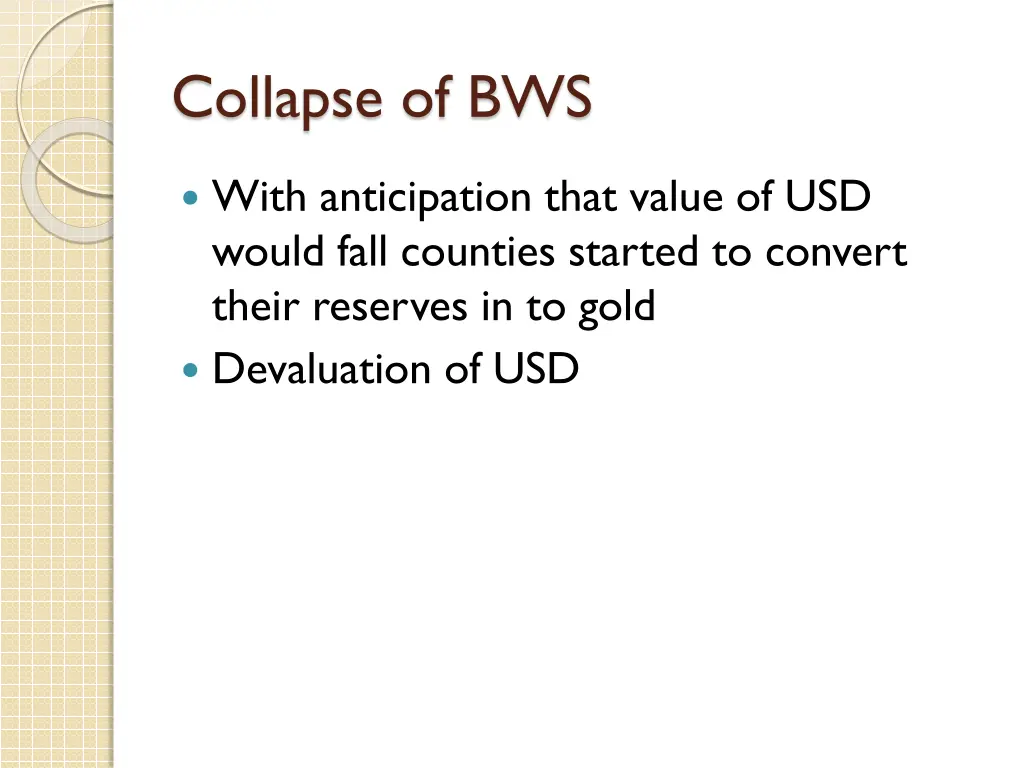 collapse of bws 1