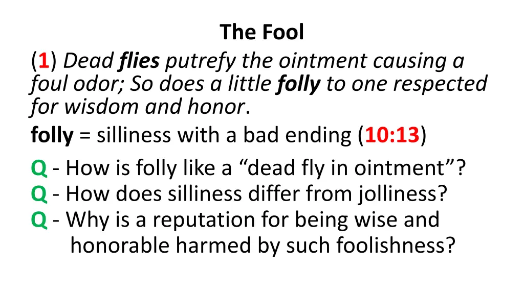 the fool