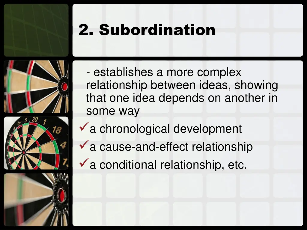 2 subordination