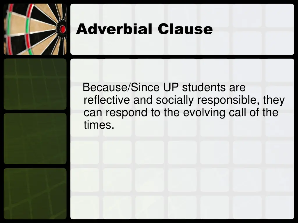 adverbial clause