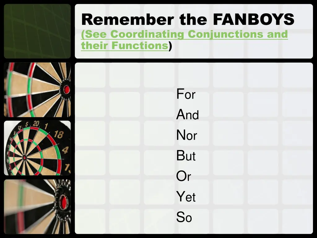 remember the fanboys see coordinating