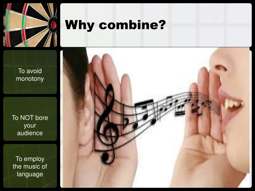 why combine 2