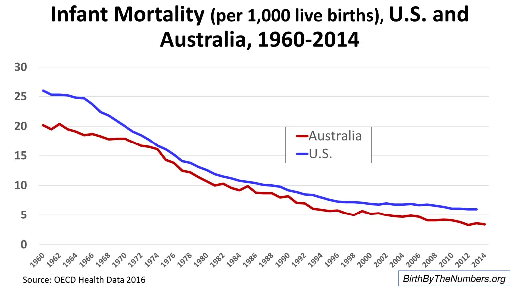 infant mortality per 1 000 live births