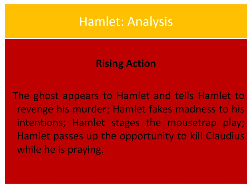 hamlet analysis 1