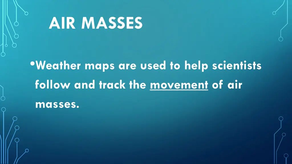 air masses 4