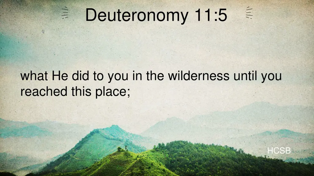 deuteronomy 11 5