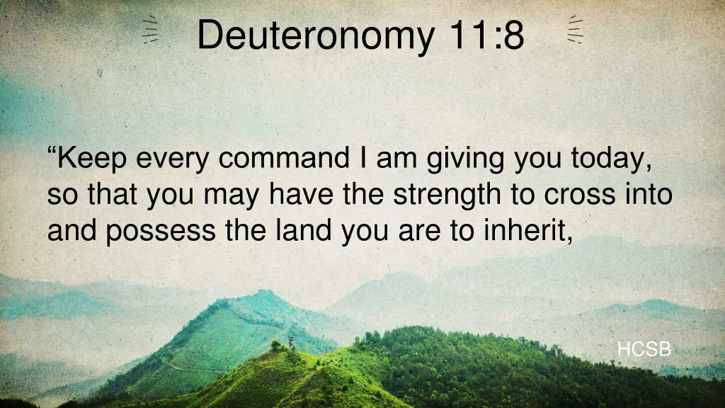 deuteronomy 11 8