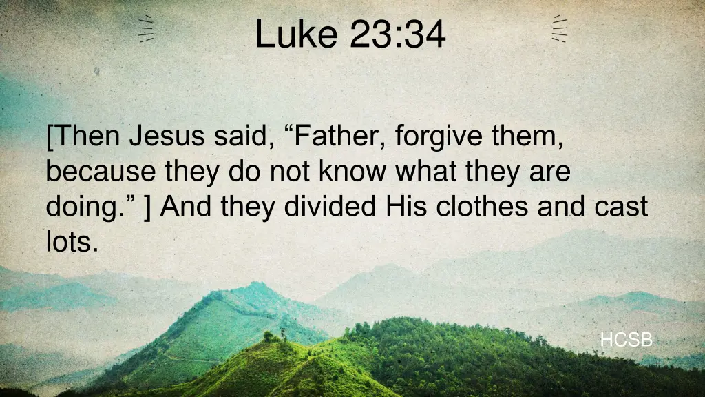 luke 23 34