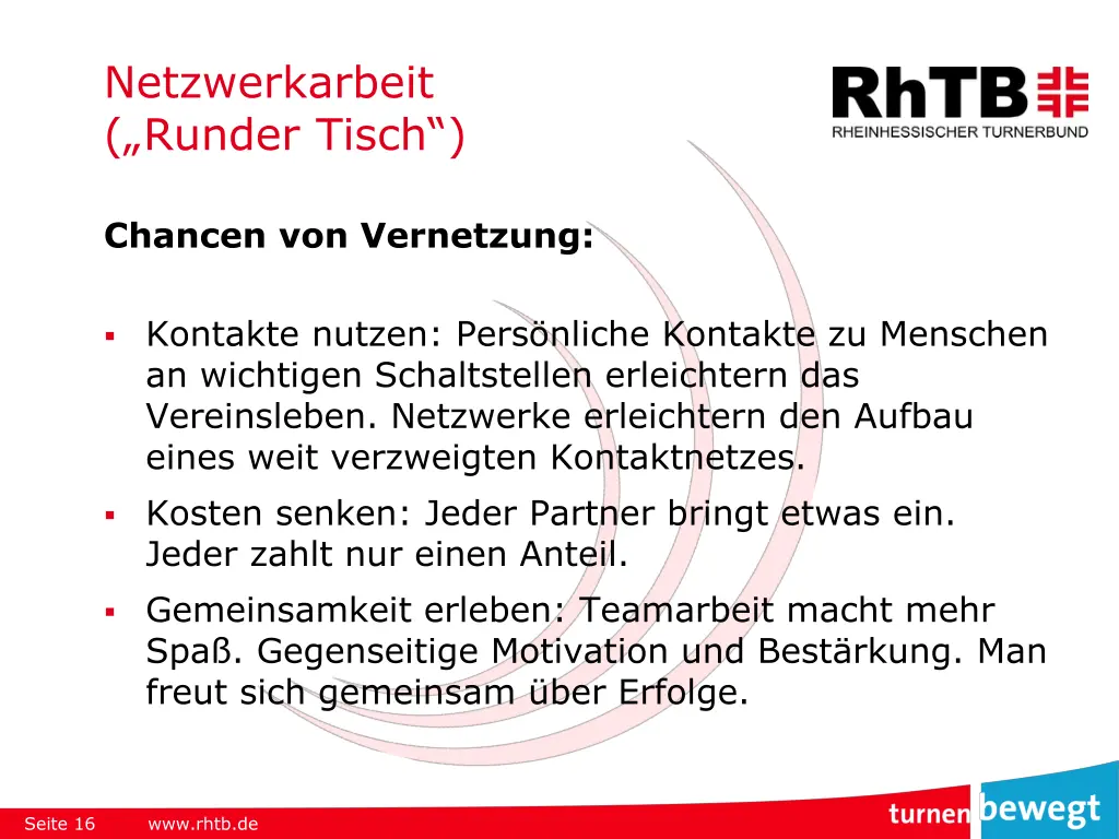 netzwerkarbeit runder tisch 1