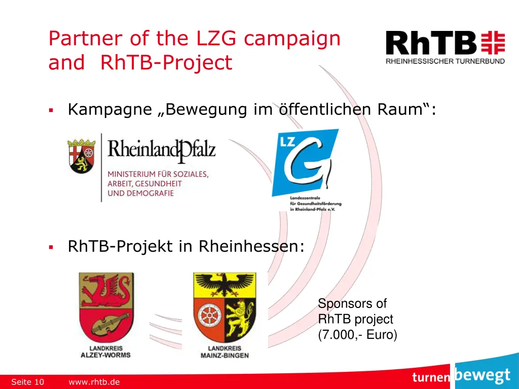 partner of the lzg campaign and rhtb project