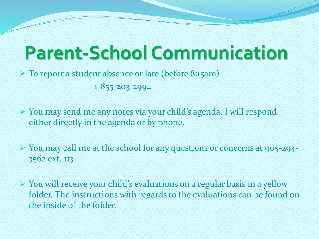 parent school communication