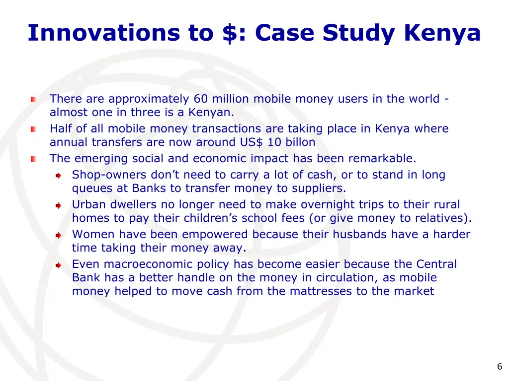 innovations to case study kenya 1