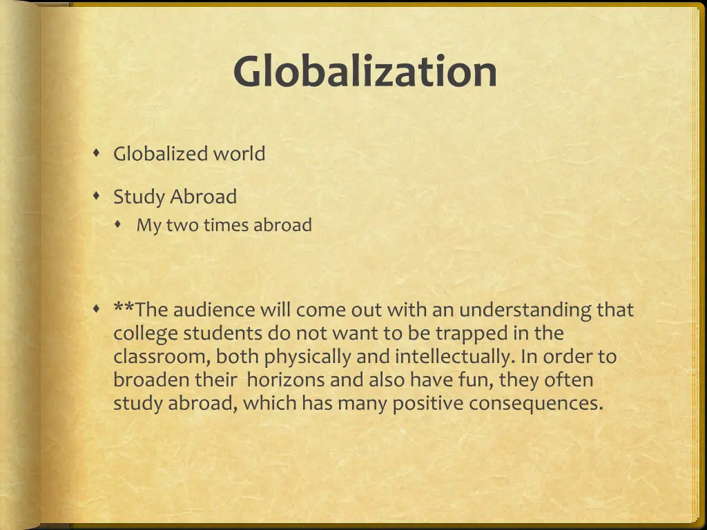 globalization