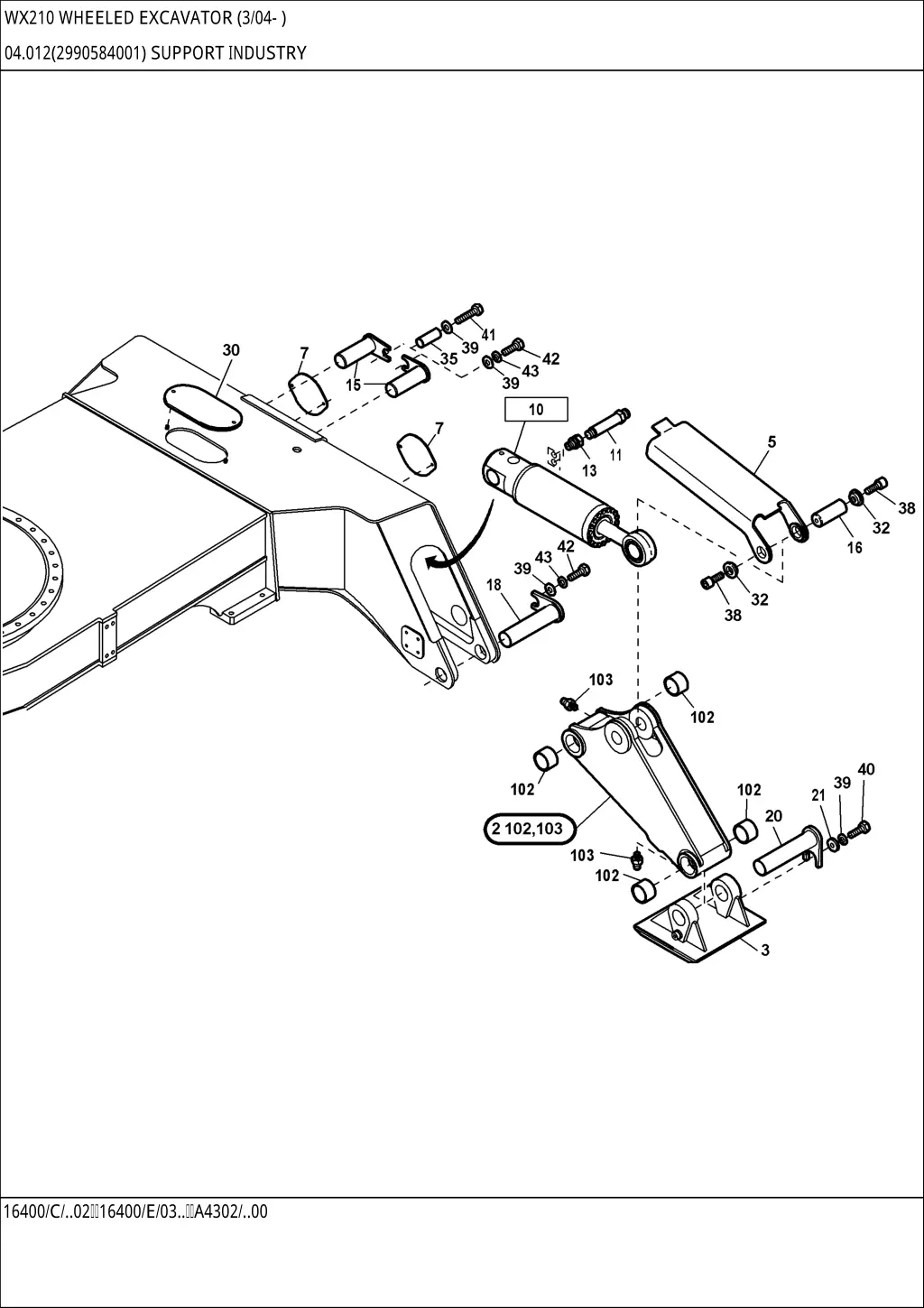 wx210 wheeled excavator 3 04 18