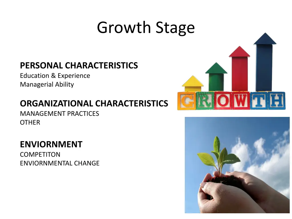 growth stage