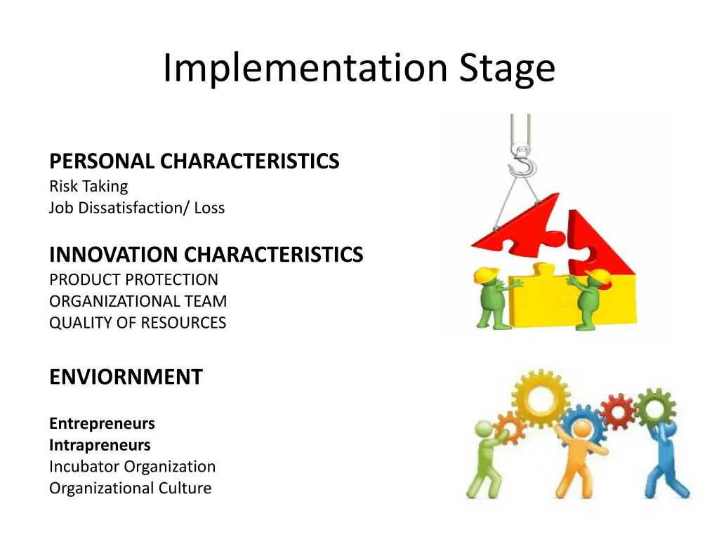 implementation stage