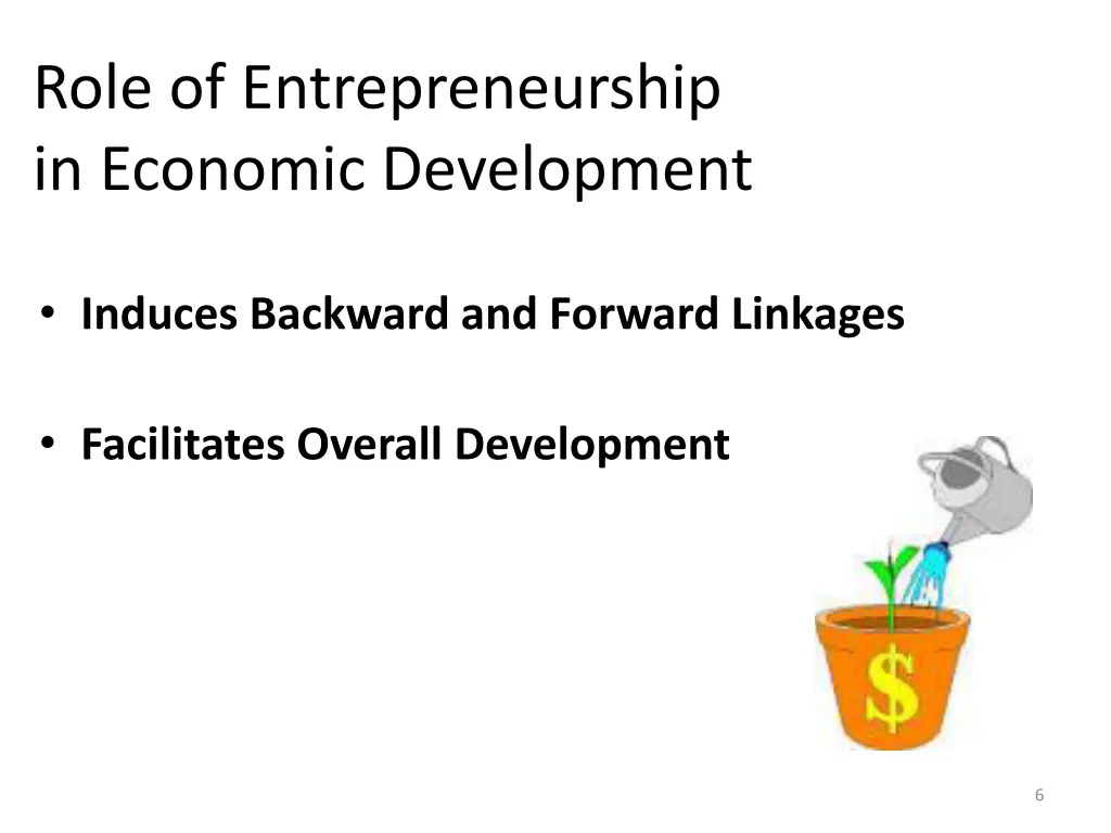 role of entrepreneurship in economic development 2