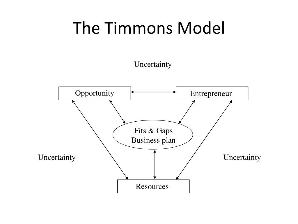 the timmons model