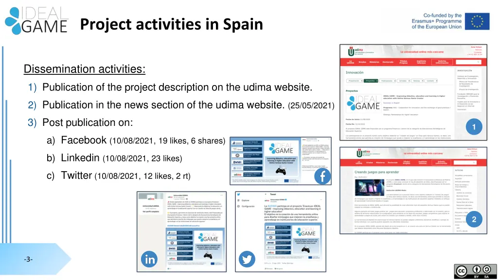 project activities in spain 1